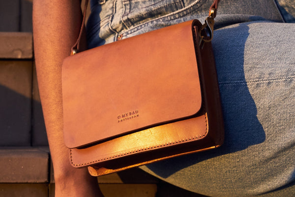 Audrey mini - kožená kabelka