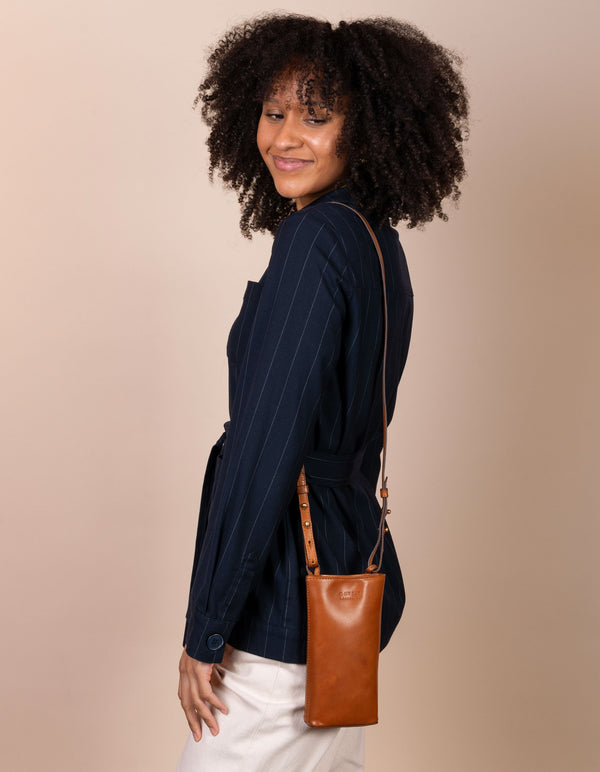 Charlie Phone Bag - kožené pouzdro na mobilní telefon