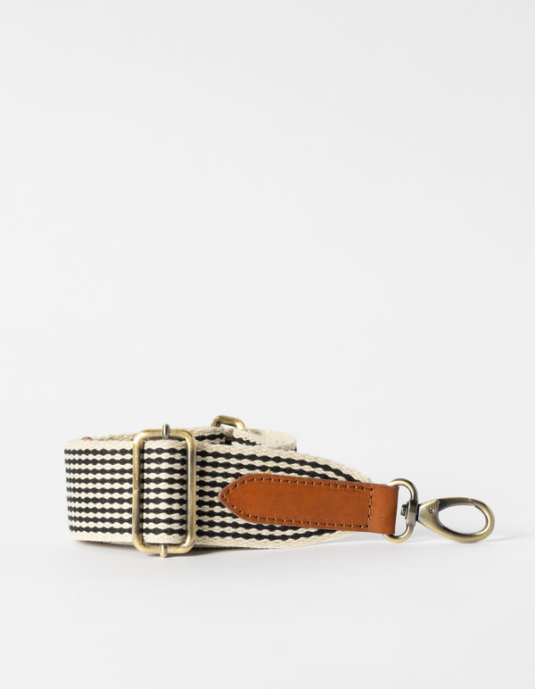Checkered Webbing Strap - bavlněný popruh