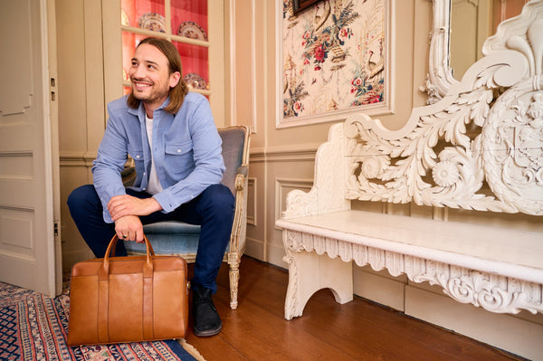 Harvey - kožená pracovní taška