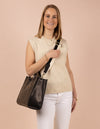 Jackie - kožená tote kabelka