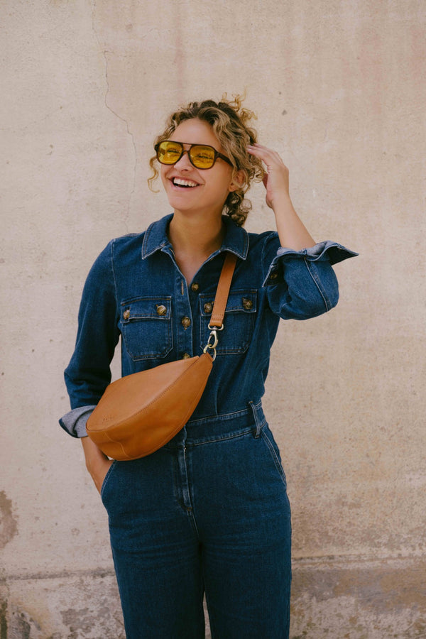 Leo - kožená kabelka