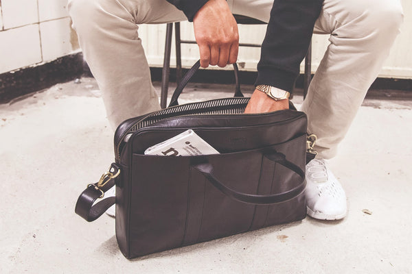 Harvey - kožená pracovní taška