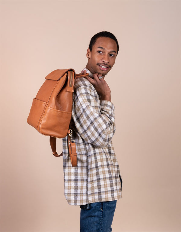 Jean Backpack - kožený batoh