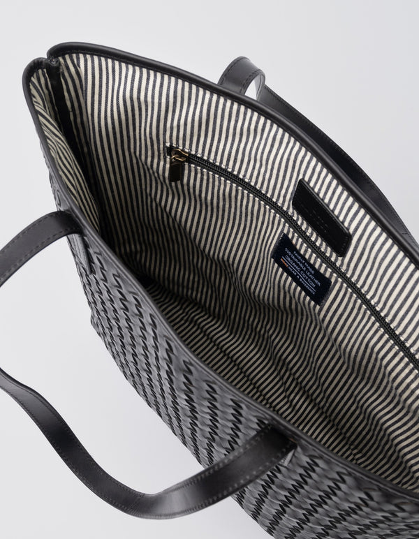 Georgia - kožená shopper kabelka