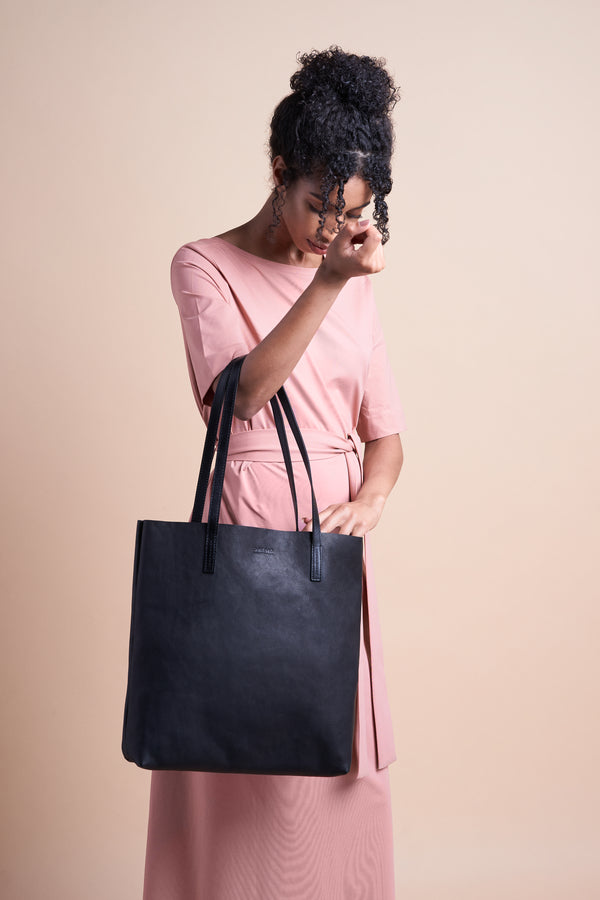 Georgia - kožená shopper kabelka