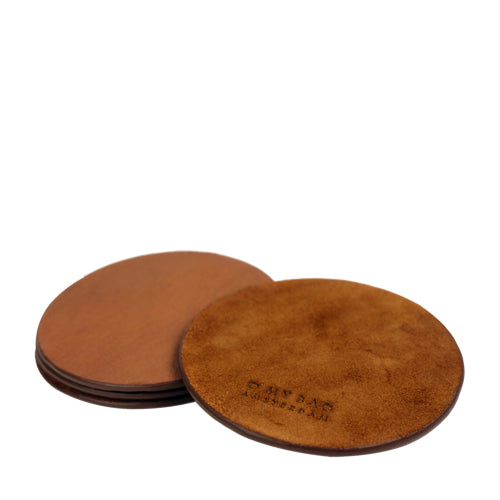 Coasters - kožené eco-friendly podtácky