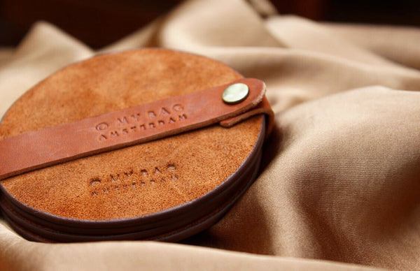 Coasters - kožené eco-friendly podtácky
