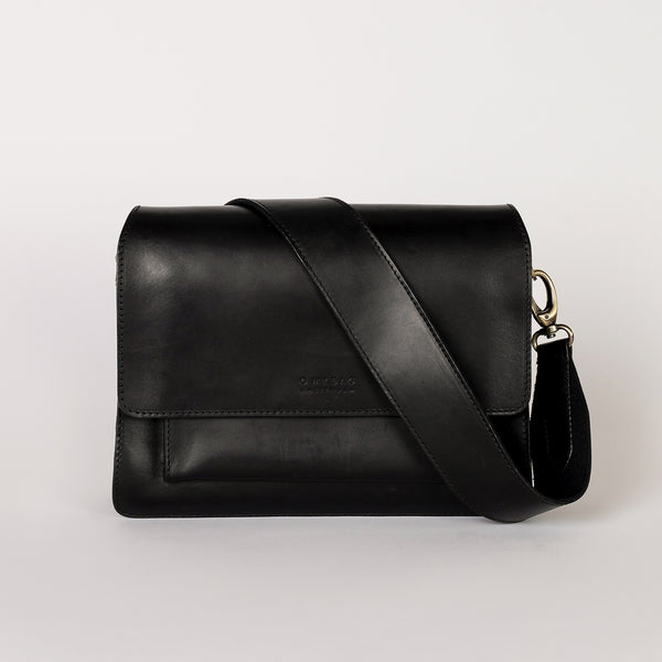 Harper - crossbody kožená kabelka ve stylu harmoniky