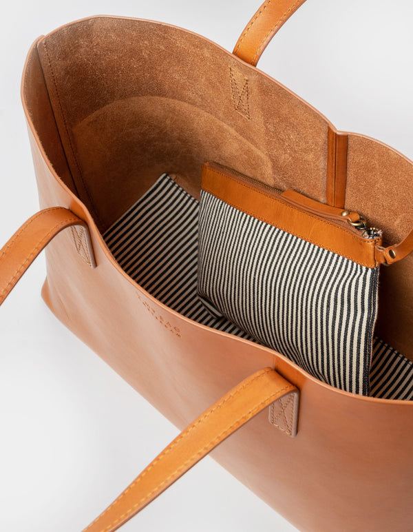 Sam Shopper - kožená shopper kabelka