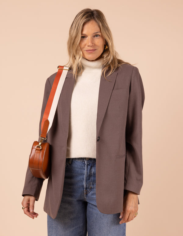 Maya - crossbody kožená kabelka