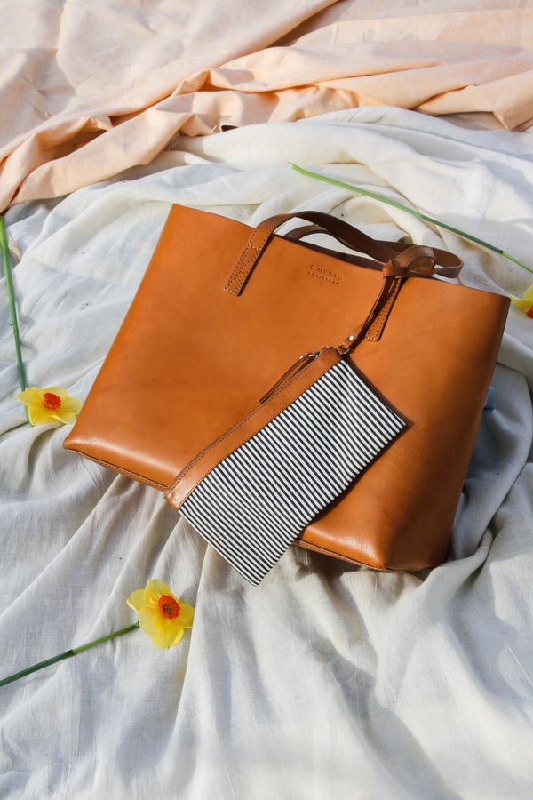 Sam Shopper - kožená shopper kabelka