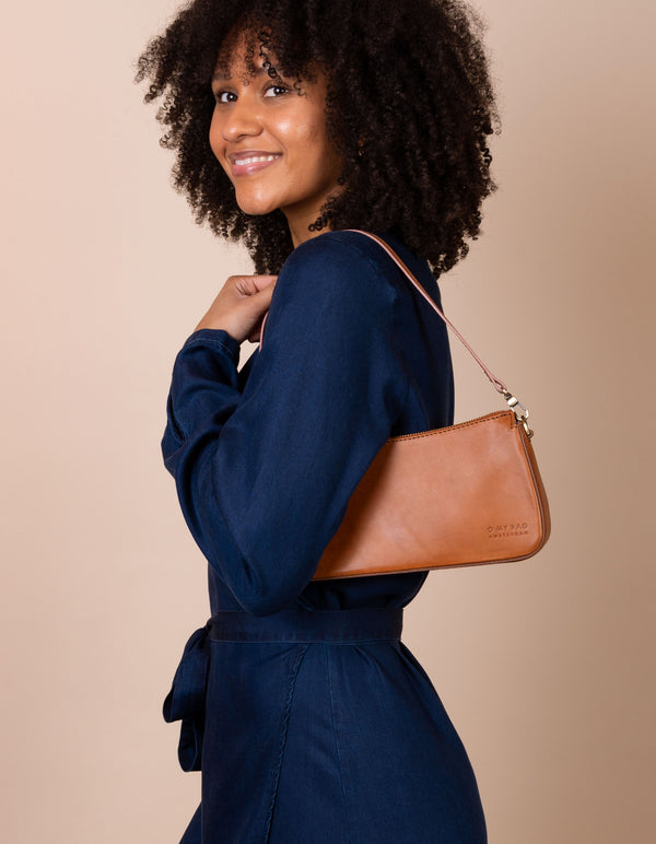 Taylor - mini kožená kabelka přes rameno