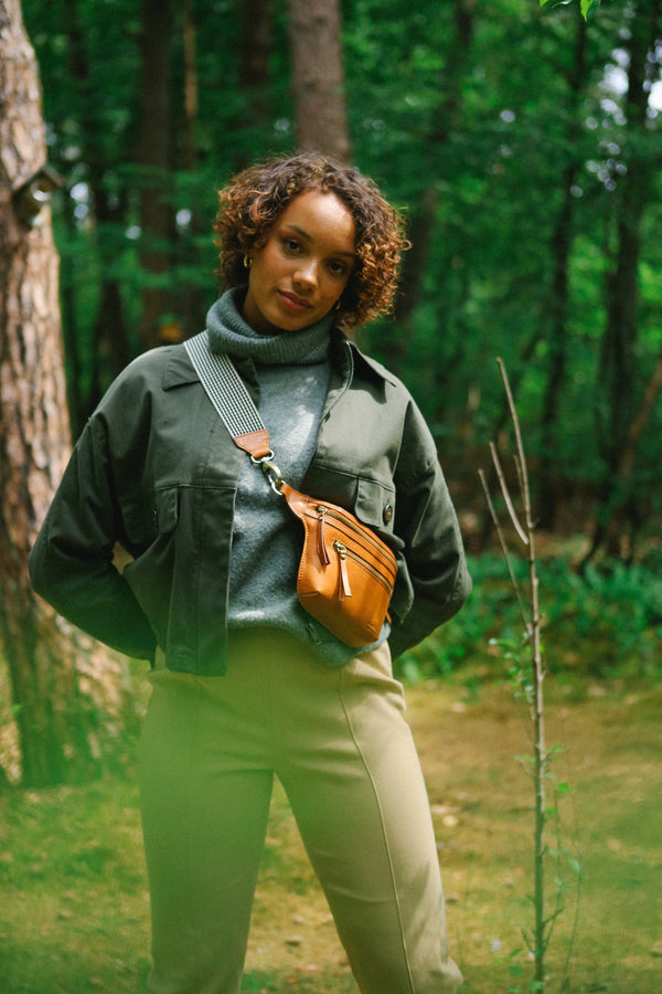 Beck's Bum Bag - kožená ledvinka