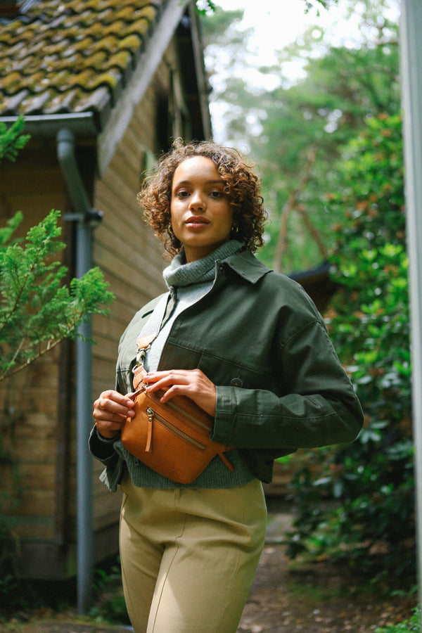 Beck's Bum Bag - kožená ledvinka