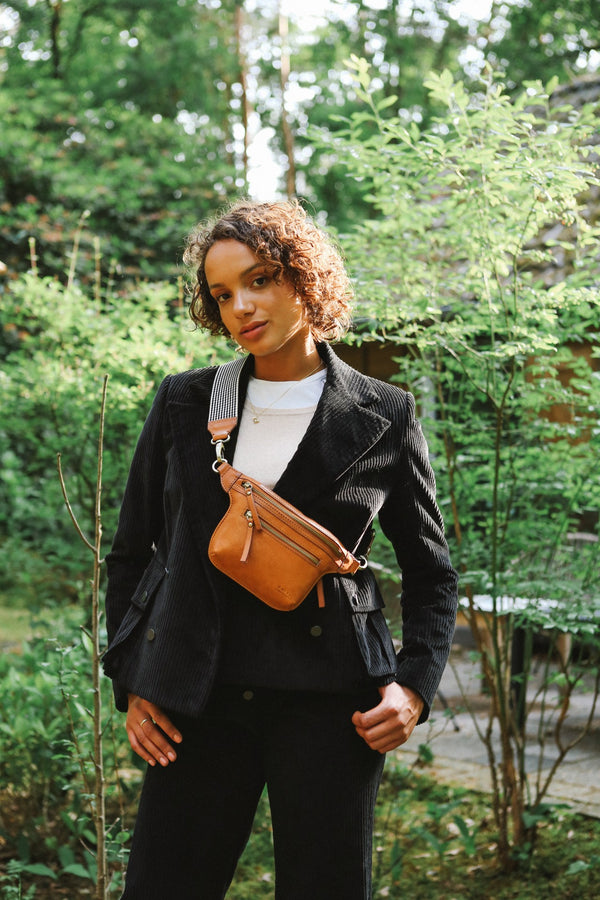 Beck's Bum Bag - kožená ledvinka