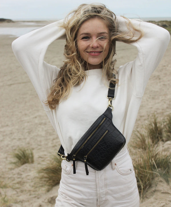 Beck's Bum Bag - kožená ledvinka