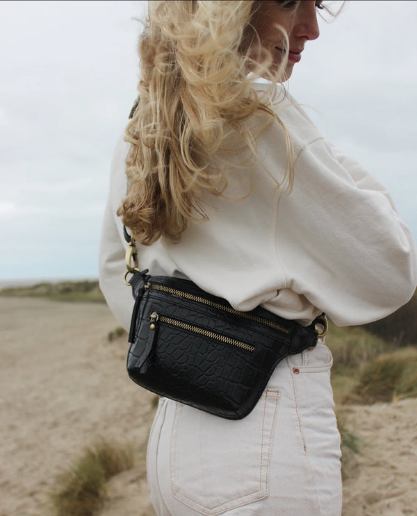 Beck's Bum Bag - kožená ledvinka