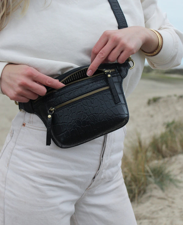 Beck's Bum Bag - kožená ledvinka