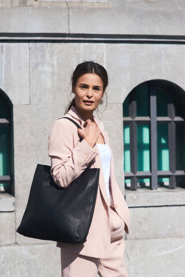 Georgia - kožená shopper kabelka