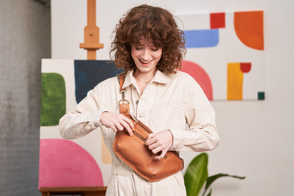 Drew Bum Bag - kožená ledvinka