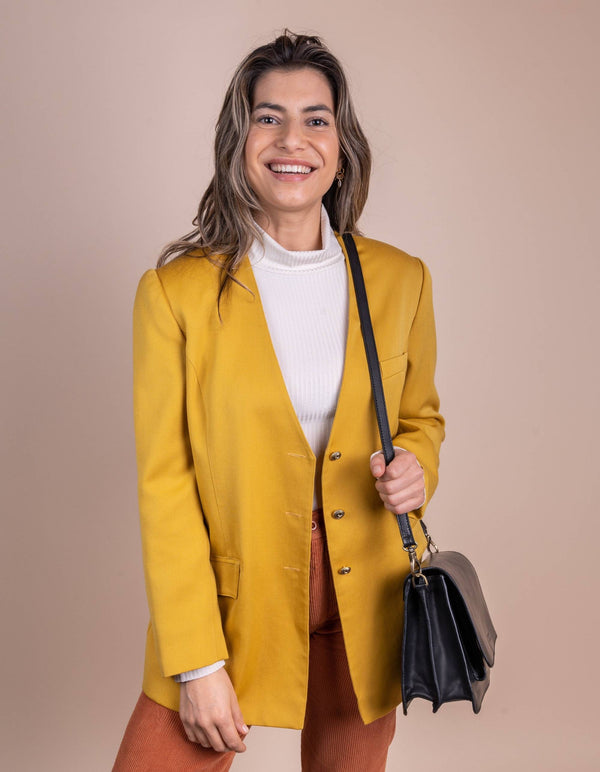 Harper - crossbody kožená kabelka ve stylu harmoniky