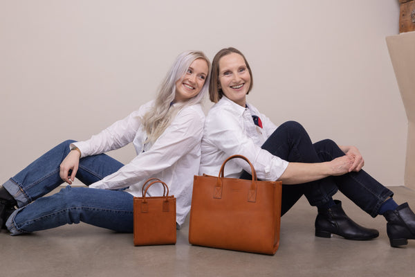 Jackie - kožená tote kabelka