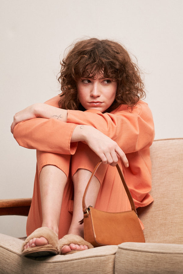 Taylor - mini kožená kabelka přes rameno