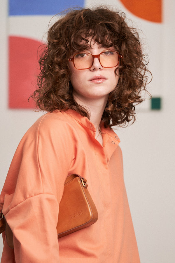 Taylor - mini kožená kabelka přes rameno