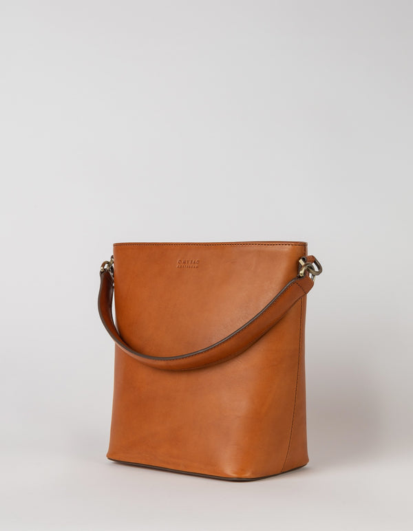 Bobbi Bucket Bag Maxi - kbelíková kožená kabelka